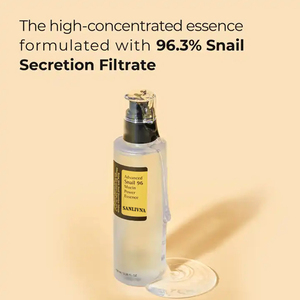 Advanced Snail 96 Mucin Power Essence-Hecho en Corea Suero hidratante 96.3% Filtro de secreción de caracol que estimula la piel - Product Image 6