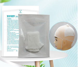 Bandage de <span class=keywords><strong>filet</strong></span> <span class=keywords><strong>tubulaire</strong></span> en maille élastique médicale en gros d'usine pour les premiers soins et les blessures à la tête - Product Image 3