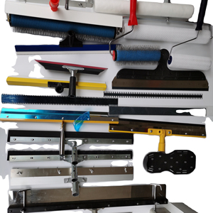 Self-Levelling Cement Tool Kit, Floor Construction Roller Spike Shoes, Epoxy Floor Paint Tool, Scraper Self-Leveling Rake - 1420