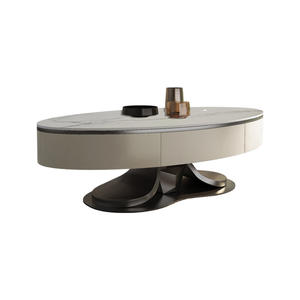 إيطالية فاخرة خفيفة بأدنى حد ممكن ، غرفة معيشة عصرية بسيطة مزيج من الخشب الصلب - Product Image 3