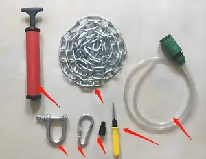 กระเป๋าพีวีซีกันน้ำหนักสำหรับฝึกออกกำลังกายถุงทรายพิมพ์โลโก้ได้ - Product Image 5