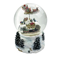 Huizhou usine oem & odm, dôme de neige boule de cristal à mémoire de forme globe de neige en chine