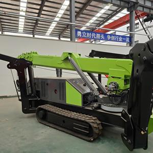 Grue araignée de type crawler de 15 tonnes pour travaux de construction sur terrains complexes et levage d'équipements d'usine - Product Image 3