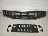 Pare-chocs avant en acier pare-chocs d'attelage de remorquage arrière livré avec des lumières en acier landcruiser Bull Bar hors route pour LC 76/78/79