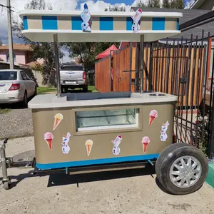 アイスクリームカートソフトサーブバイク