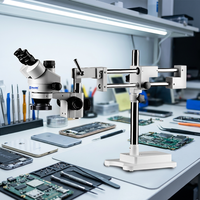 Murzide MSD204-T Trinocular Stereo Microscope for Precision Assembly and Inspection Work