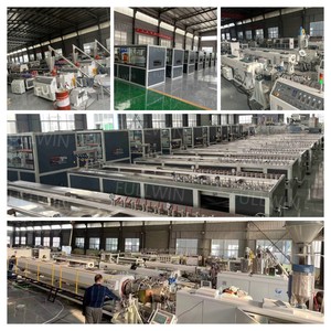 Machine de fabrication de tuyaux ondulés à paroi simple à grande vitesse Fullwin pour gaines de câblage en plastique PP PE PVC PA à haute efficacité avec ligne ouverte - Product Image 5