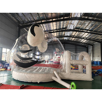 Château gonflable 3D Tigre certifié CE, nouvelle tendance, château de rebond gonflable, tentes à bulles, maison à bulles gonflable