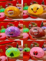 Jouets Squishy en forme de boulette à presser, en TPR souple, en vrac pour Noël, Boîte mystère surprise, Kawaii, pour le soulagement de l'anxiété et le jeu sensoriel, pour enfants 14 ans et plus