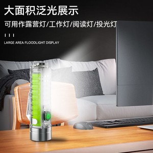 ไฟฉายขนาดเล็ก LED พวงกุญแจพร้อมตัวหรี่แสงสำหรับใช้กลางแจ้งแสงสีขาวแบตเตอรี่เอเอ็นเอเอพกพาได้อเนกประสงค์ - Product Image 3