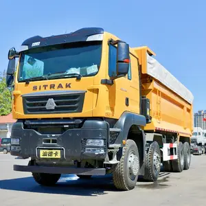 Sitrak 420Hp 8X4 Tipper Dump Trucks For Construction Waste Transportation