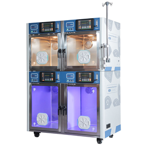 Jaula Vericare ICU de alta calidad, precio de fábrica, pantalla táctil multifuncional, Luz Azul cálida, equipo veterinario, Clínica de mascotas - Product Image 2