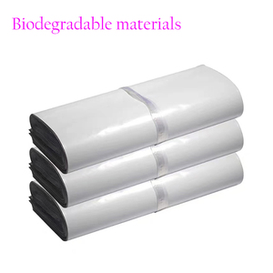 In magazzino bianco 7.9*11.8 pollici eco Biodegradabile Mailer Mailing Busta Indumento Poli Mailer Corriere Borse logo personalizzato - Product Image 2