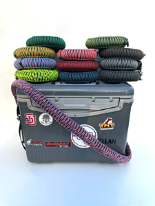 Sangle de sac multifonctionnelle durable personnalisée, double nœuds cobra, corde en paracorde tressée, sangle de boîte à lunch, sangle de <span class=keywords><strong>guitare</strong></span> - Product Image 2
