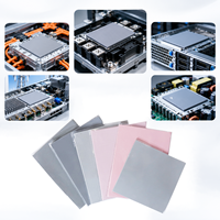 Plaque thermique isolante électriquement, conductrice de chaleur 1-12W/mk pour modules de conversion d'énergie