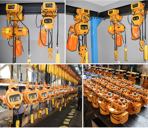 1/2/3/5/10ton Palăng xích điện chạy Palăng di động với xe đẩy nâng máy công cụ nâng - Product Image 6