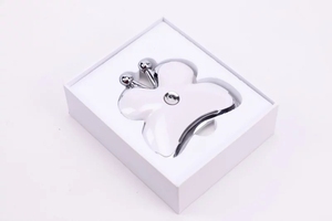 2024 masajeador de cuello eléctrico en forma de mariposa, vibración térmica, dispositivo antiarrugas de belleza para el cuello - Product Image 4