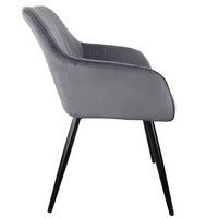 Chaises de salle à manger en tissu velours rustiques et modernes pour hôtel, bureau et restaurant – Vente en gros à prix abordable