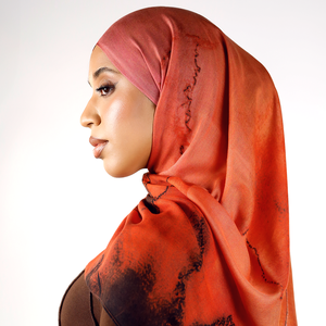 ผ้าคลุมไหล่มุสลิมพิมพ์ลายดอกไม้น้ำหนักเบา2025ผ้าโพกหัวระบายอากาศได้ดีเหมาะสำหรับเดินทางทุกฤดูกาล - Product Image 4