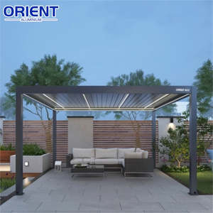 Personalizado <span class=keywords><strong>De</strong></span> Fabrica <span class=keywords><strong>Arcos</strong></span> Motorizados Personalizados, Pérgolas Y Gazebo Para Jardin Al Aire Libre, Pérgola <span class=keywords><strong>De</strong></span> Aluminio - Product Image 3