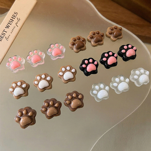 Decorazioni per Unghie a Forma di Zampa di Gatto, Colorate e Carine, in Resina di Alta Qualità Ideale per accessori fai-da-te per unghie - Product Image 5