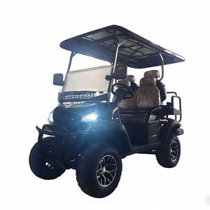 Voiturette de golf électrique 4 places Hightop, batterie lithium 72V, pour usage en resort - Product Image 1