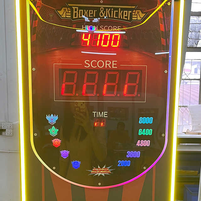 Neofuns Punch and Kick 3 Boxing Arcade Street Amusement Coin Operated ...