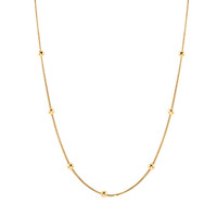Colliers tendance pour femmes, collier chaîne serpent à perles, bracelet en acier inoxydable plaqué or 18 carats, chaîne de cheville, bijoux