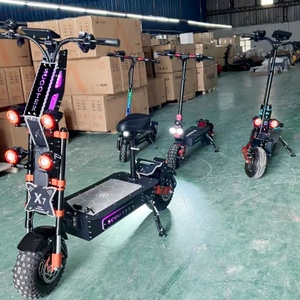 สกู๊ตเตอร์ไฟฟ้า X7 รุ่นยอดนิยมจากอเมริกาและยุโรป กำลังสูง 3600Wh 60V 60Ah ล้อ 14 นิ้ว มอเตอร์คู่อัจฉริยะ พับเก็บได้รวดเร็ว - Product Image 1