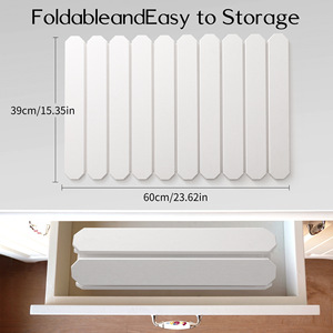 Modello personalizzabile e colore pieghevole tappetino diatomea terra a secco utensile da cucina drenante piano di lavoro assorbente da bagno - Product Image 3