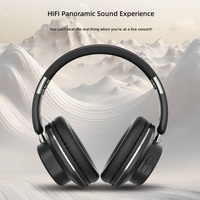 Headset Stereo HIFI Anti Air dan Kebisingan Terbaik, Mendukung TF AUX, Earphone Nirkabel, Cocok untuk Olahraga dan Gaming, Over Ear