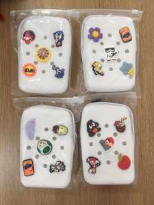 Gran oferta, bolsa de botella de agua de silicona de grado alimenticio, 5 abalorios, bolsa de almacenamiento DIY con taza Ice Bully para accesorios de vaso Stanley - Product Image 3