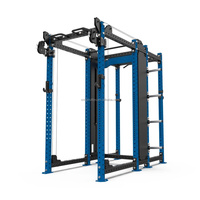 Combo Fitness Power Rack : Cage Compacte Complète avec Barres de Traction et Appareil d'Entraînement Fonctionnel pour la Musculation