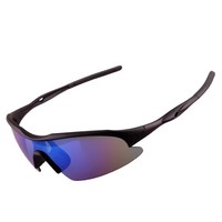 Lunettes de soleil de sport personnalisées professionnelles pour hommes lunettes de soleil de cyclisme avec lentille polarisée UV400