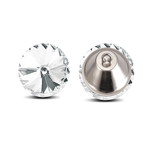 Nhà Máy Giá Fancy Lớn Vòng Pha Lê Thạch Nút Ghế Nút Cho Đồ Trang Trí Nội Thất - Product Image 2