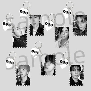 Llavero de acrílico KPOP V <span class=keywords><strong>Guga</strong></span> JK Creative 5TH Album para coche, colgante para llaves de puerta, accesorios para bolso J-HOPE JK RM ARIRANG - Product Image 2
