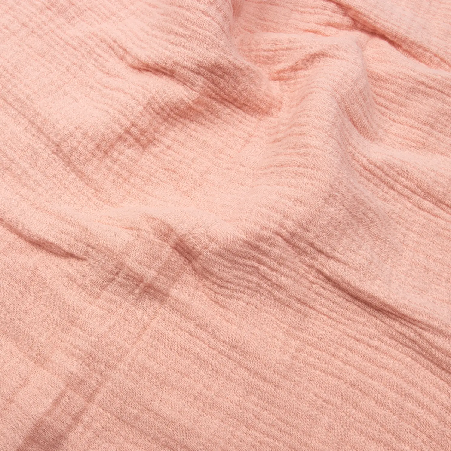 Doble gasa 100% algodón tela de crepé para bebé mantas