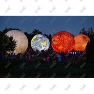 Palloni Pubblicitari Gonfiabili Decorativi Zhenmei: Pianeti Marte, Venere, Saturno, Mercurio, Luna, Terra - PVC Impermeabile 0,25mm, 1m-5m - Product Image 6