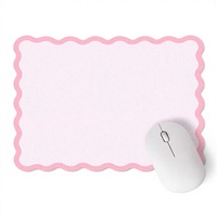 Tapis de souris rectangulaire antidérapant Kingdder mignon 98x79 pouces rose |   Tapis de bureau en caoutchouc imperméable style anime pour le bureau et le gaming