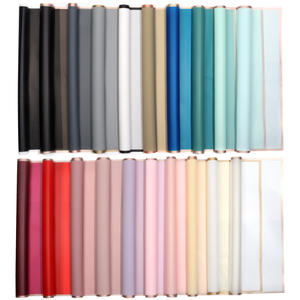 Papel de Envolver para Flores con Borde Dorado, Película de Gel, Venta al por Mayor, Qixi, Nuevo, Impermeable, Ecológico, Suministros para Floristas, Envoltura para Ramos Florales20 - Product Image 2