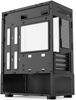 Wholesale ATX Mid Tower Gaming PC Case Tempered Glass Front Panel Support ITX MATX ATX Aluminum Chassis Black White Custom OEM