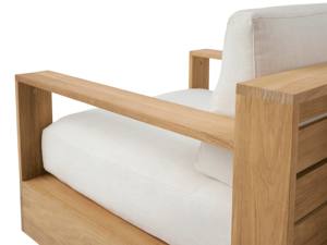 Muebles personalizados de alta gama sofá giratorio minimalismo patio Uso de teca maciza muebles de exterior <span class=keywords><strong>granada</strong></span> - Product Image 5