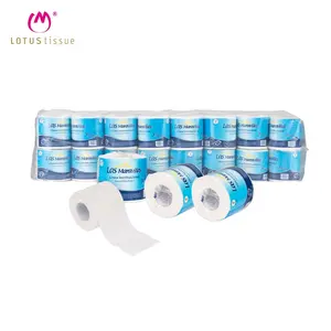 Китайское производство туалетной бумаги, смешанная целлюлозная туалетная бумага aolevera