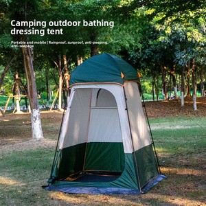 Nhà Máy Bán Hàng Trực Tiếp Kích Thước Lớn Không Thấm Nước Cắm Trại Tắm Lều Nhà Vệ Sinh Phòng Thay Đổi Đi Bộ Đường Dài Tắm Lều - Product Image 3