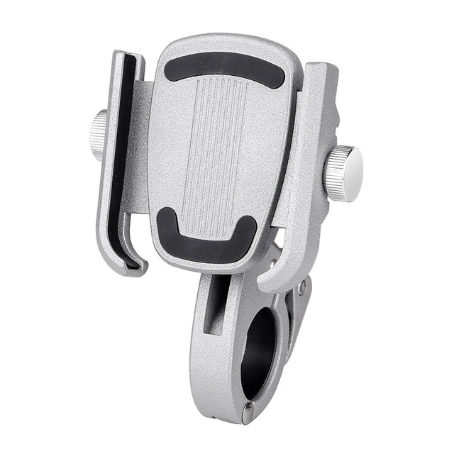 Quick Release Waterproof Adjustable Aluminum Alloy Phone Mount 360 Rotation Bicycle Motor Handlebar Phone Holder 4-7 Inch Road