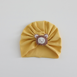 Infant <strong>Newborn</strong> Korean Style Printed Cotton <strong>Sun</strong> Visor <strong>Hat</strong> 44-52cm with Adjustable Strap Four Seasons Quick-Dry Breathable Unisex - Product Image 5