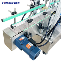 Friendpack Grote Fles Zuigerpomp Crèmevulmachine Automatische Pasta Vul-, Dop- en Etiketteermachine voor Garnalenpasta