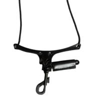 Sangle de cou pour saxophone en cuir véritable XC02, réglable, pour la distribution du poids