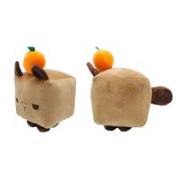 Pet Simulator X Cat Plush Robloxing Pet Simulator X Énorme Salamandre Rose Grands Jeux Jouets en peluche avec des peluches de poupée en peluche orange