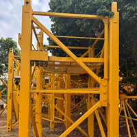 Pièces de grue à tour pour engins de construction, section de mât L68B1/L68B2/23B/36B/L46A1, fabrication chinoise, marque ZOOMLION DAHAN 6T-16T Jaune 1